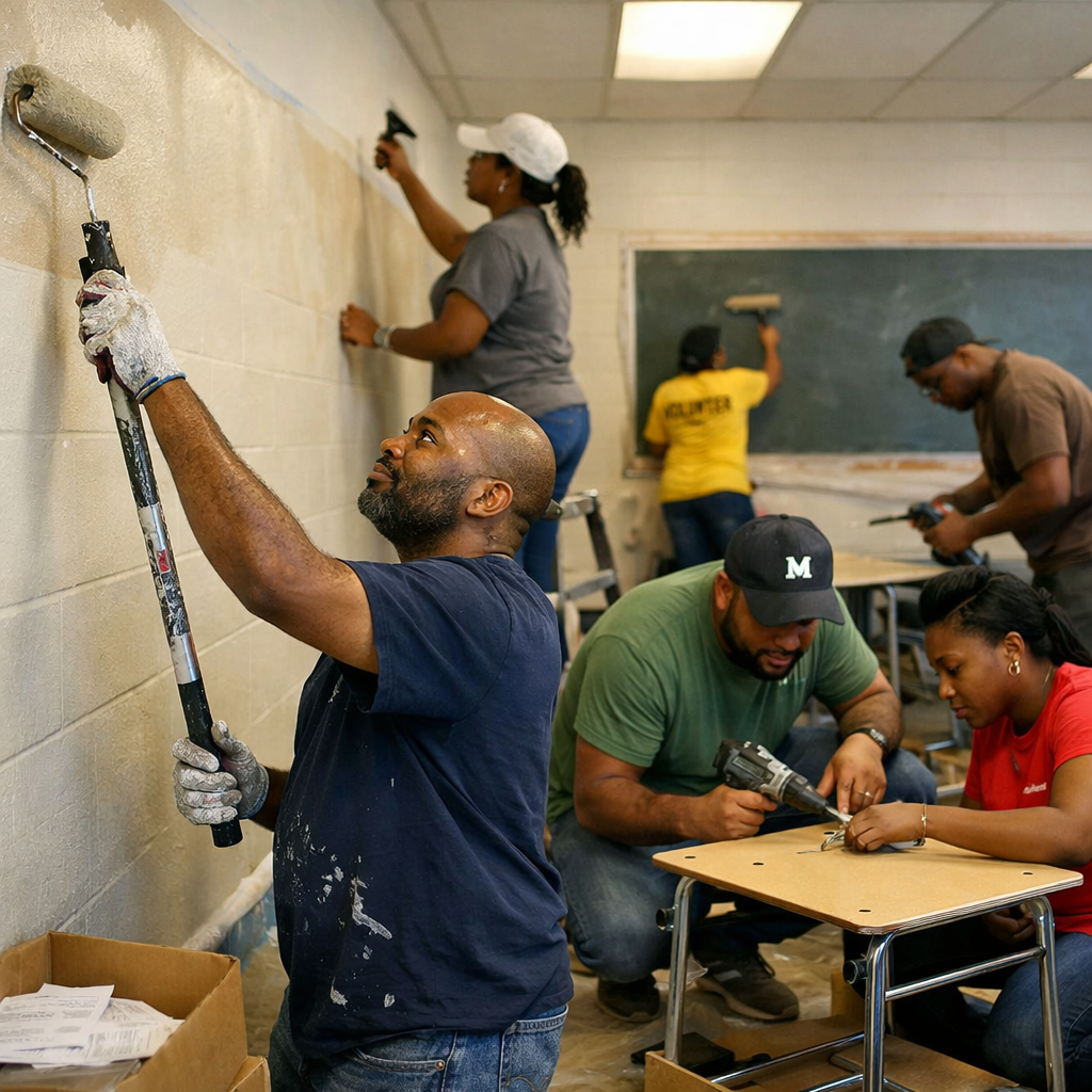 Classroom renovation project