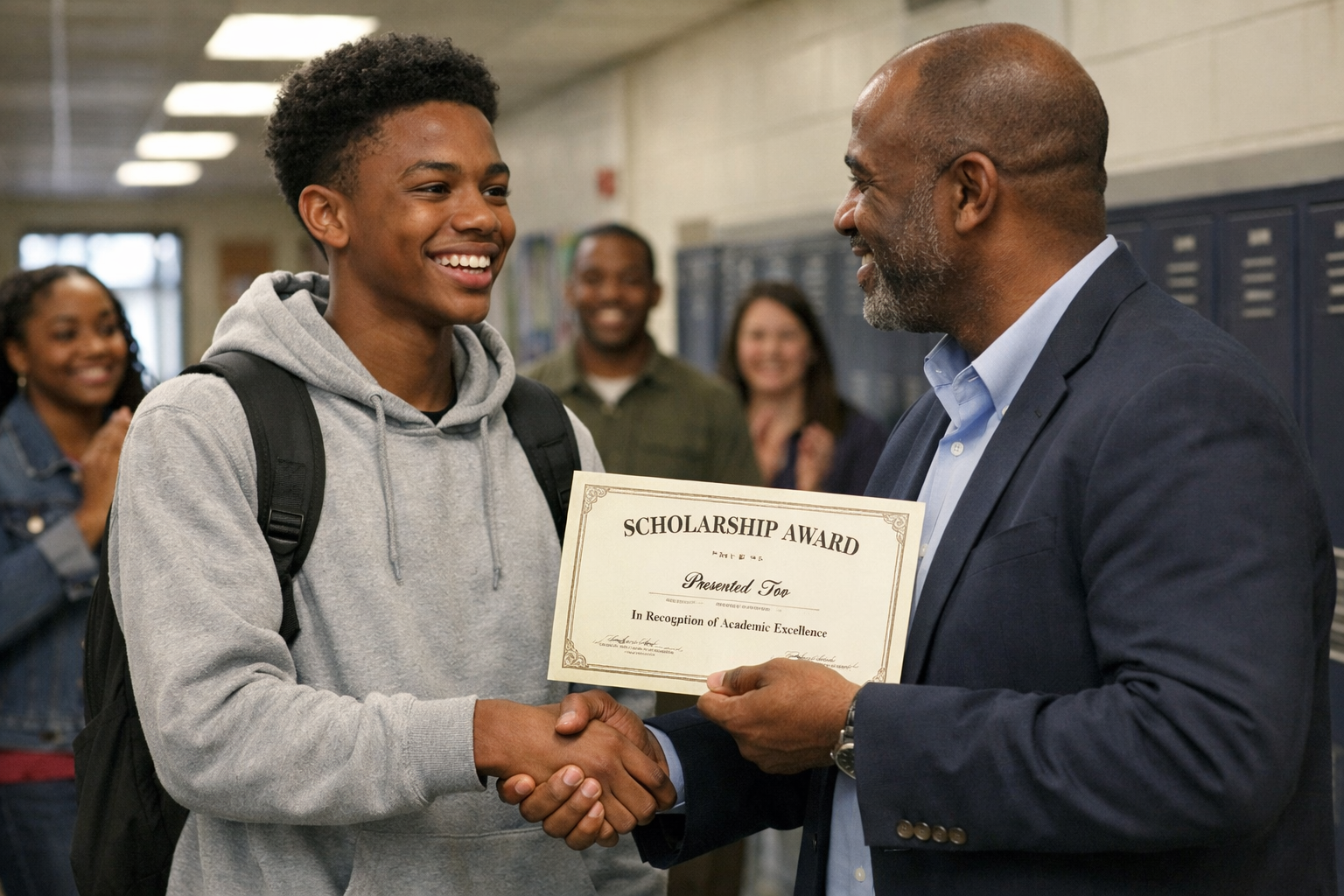 Scholarship award ceremony